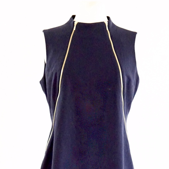 navy calvin klein dress